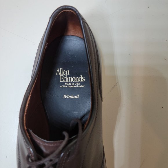 Allen Edmonds Winhall Brown Captoe Size 11C